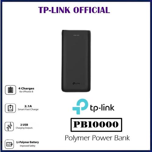 Jual Tp Link Tl Pb 10 000mah Powerbank Pb Power Bank Tl Pb Hitam Jakarta Selatan Original It Shop Tokopedia