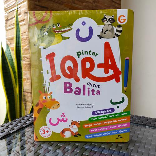 Foto Produk Buku IQRO Balita - Buku Anak BoardBook Pintar Iqro Untuk Balita dari ALIDA