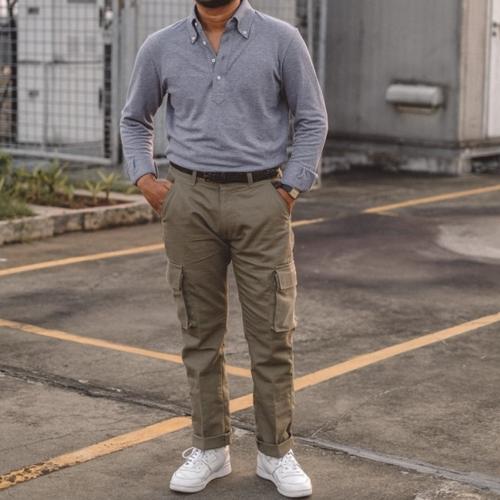 Jual Light Olive Cargo Pants - M-47 