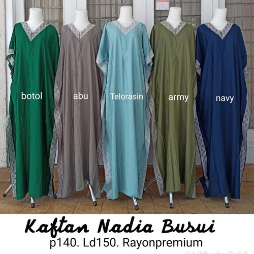 Foto Produk long dress/ daster teby/ daster arab / kaftan nadia busui dari Callista-Shop