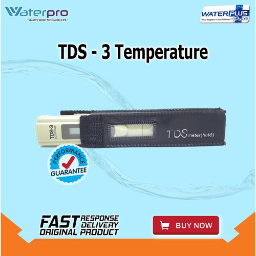 Foto Produk TDS - 3 Temperature (Alat Ukur Mineral Dalam Air) dari WaterplusPure
