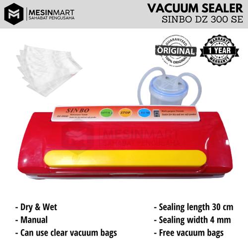Promo Vacuum Sealer/ Pengemas Vakum Basah SINBO DZ300/SE Cicil