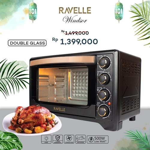 Foto Produk OVEN LISTRIK 38L - RAVELLE WINDSOR ELECTRIC OVEN 38 Liter dari Gastroline Indonesia