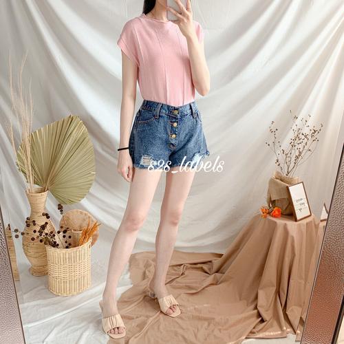 Jual Ripped Jeans Highwaist Pendek 