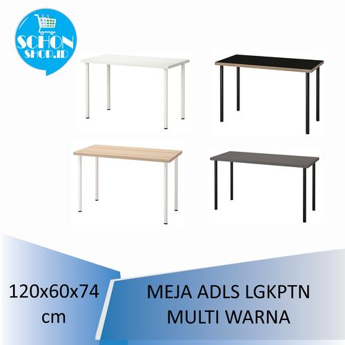 Foto Produk Meja Makan/ Meja Kerja /Meja Belajar Putih ADlLS LlNNMON 120x60cm - Putih dari schonshop