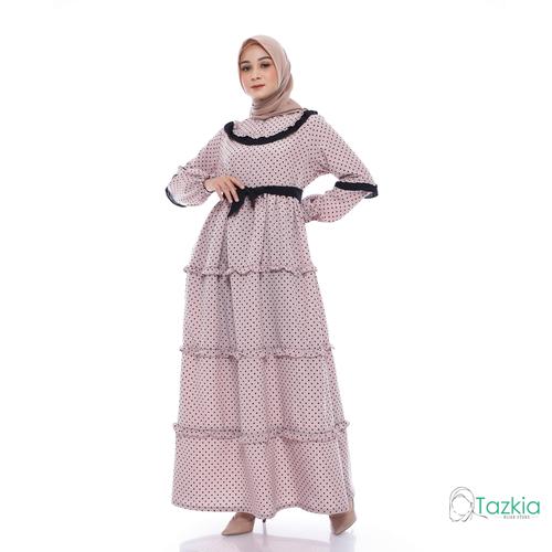 Foto Produk Dress Muslim Wanita | Gamis Amanda Coksu | M L XL | Tazkia Hijab - L dari Tazkia Hijab Store