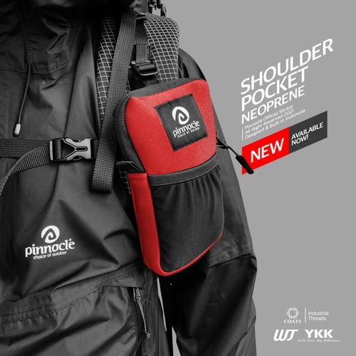 Foto Produk Pinnacle Shoulder Pocket - Merah dari Pinnacle Pro