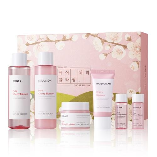 Gambar NATURE REPUBLIC Pure Cherry Blossom Special Set dari NATURE REPUBLIC OFFICIAL Jakarta Pusat Tokopedia