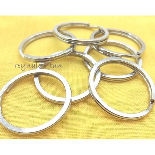 Foto Produk 144 Pcs Ring Gantungan Kunci Gepeng Tebal Diameter 3cm dari reynaldo-tan
