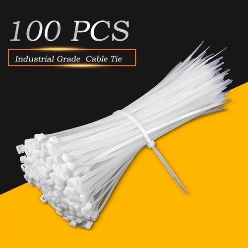 Foto Produk Kabel Ties Panjang 30cm 100pcs Tali Nilon pengikat kabel tis 300mm dari RAJACELL BEKASI