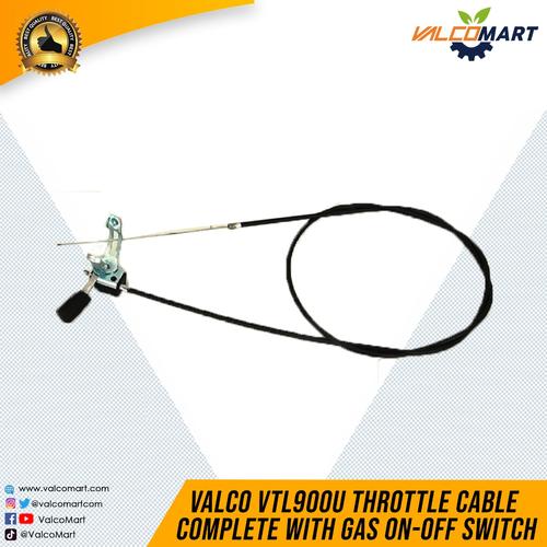 Foto Produk Sparepart Valco VTL 900U Traktor Mini Throttle Cable Complete dari Valco