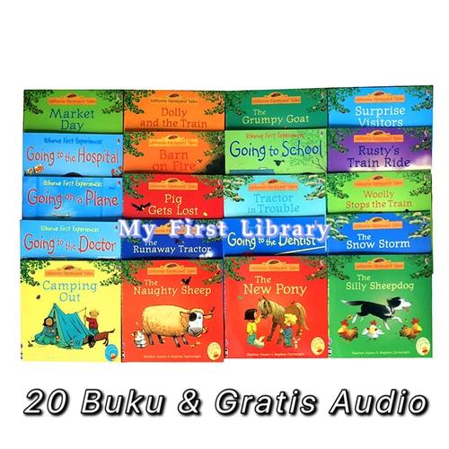 Foto Produk Usborne Farmyard Tales 20 books set buku anak dari My First Library