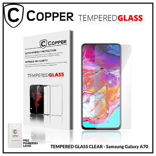 Foto Produk Samsung A70 - COPPER TEMPERED GLASS FULL CLEAR dari Copper Indonesia
