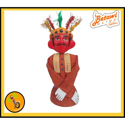 Foto Produk Ondel - Ondel Mainan Anak (Bisa Masuk Tangan) - Merah dari Betawionline shop