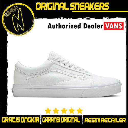 all white original vans