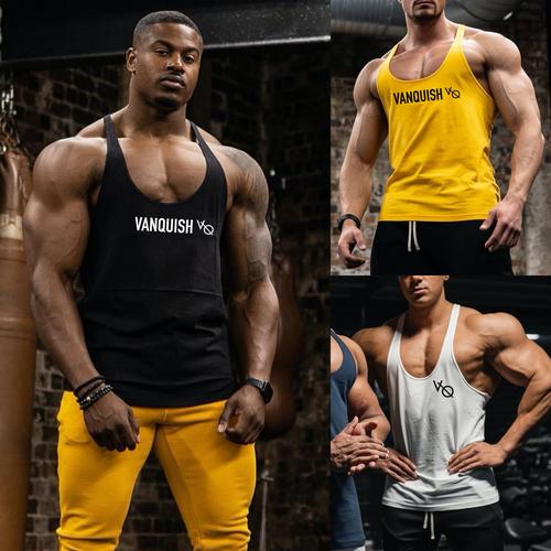 Foto Produk SINGLET TANK TOP MEN PRIA OLAHRAGA GYM FITNESS TRAINING - MIX dari Beyourself