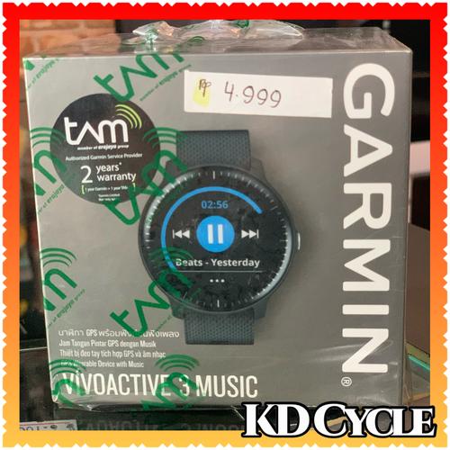 Jual Garmin Vivoactive 3 Music Black Slate Garansi Resmi Tam 2 Tahun - Kota  Denpasar - KD Cycle | Tokopedia