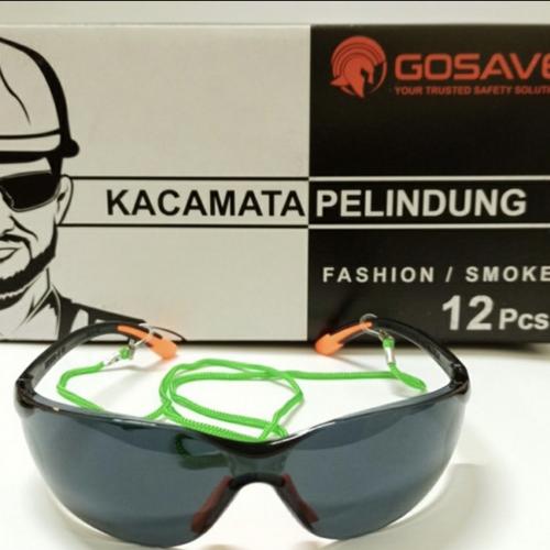 Masker Gosafe Jual Kacamata Safety Fashion Gosave Hitam Smoke Clear Mirror - Putih ...
