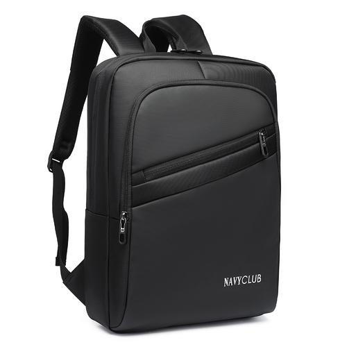 Foto Produk Navy Club Tas Ransel Pria Kasual FCIJ -Backpack Daypack up to 14 inchi - Black dari Navy Club Official Store