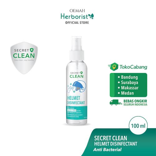 Foto Produk Secret Clean Helmet Disinfectant - 100ml dari Oemah Herborist