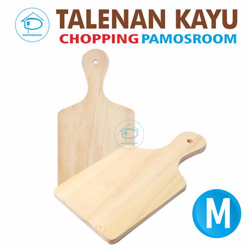Gambar Talenan Kayu Ukuran Sedang / Wood Chopping Board Murah dari Pamosroom Living Jakarta Utara Tokopedia