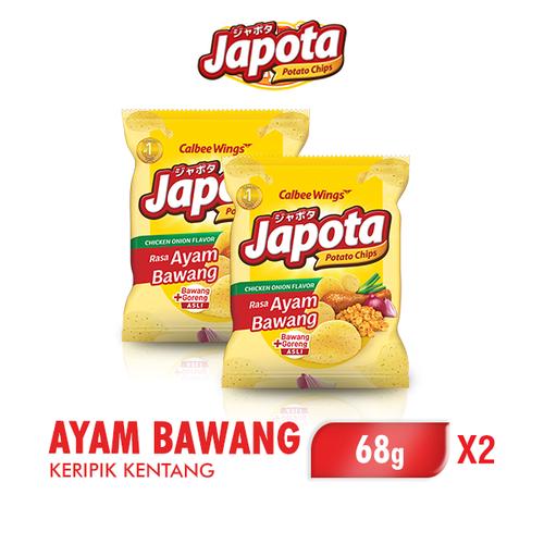 Gambar Japota Keripik Kentang Ayam Bawang 68 gr x 2 pcs dari Wings Official Store Tokopedia