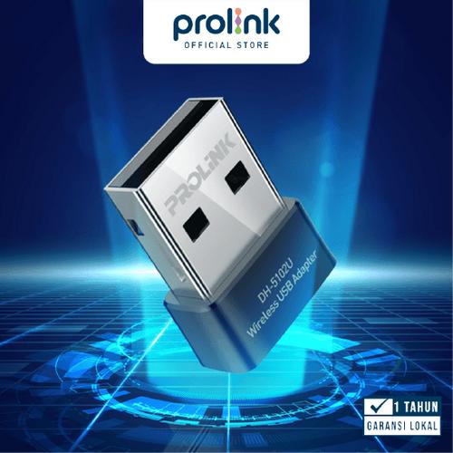 Gambar PROLiNK AC650 Wireless USB Adapter Dongle WiFi Dual Band DH5102U - Hitam dari Prolink Official Store Jakarta Utara Tokopedia