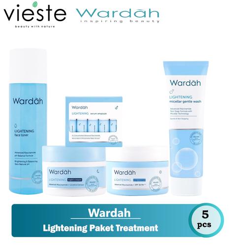 Foto Produk Wardah Lightening Paket Treatment dari VIESTE OFFICIAL STORE