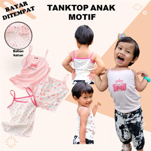 Gambar Tanktop anak Singlet anak kaos dalam anak perempuan bahan katun - Cat, 130 dari toko dhifa Jakarta Selatan Tokopedia