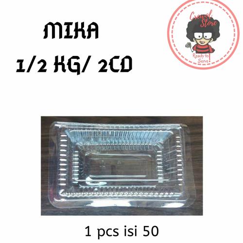 Jual Mika Plastik / Mika Kue / Mika Bening / ukuran 2C / Merk Bintang ...