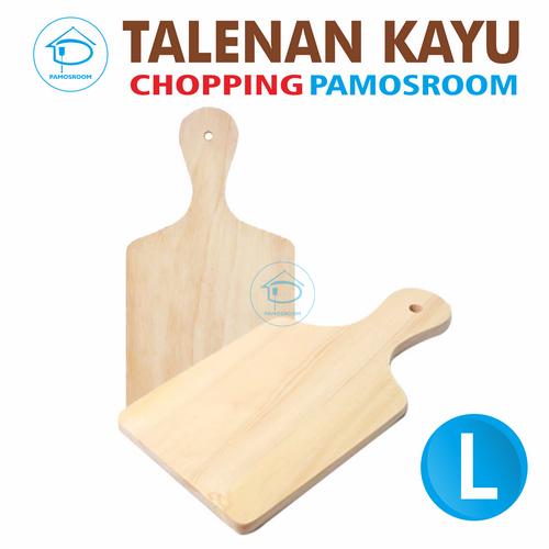 Gambar Talenan Kayu Ukuran Besar / Wood Chopping Board Murah dari Pamosroom Living Jakarta Utara Tokopedia