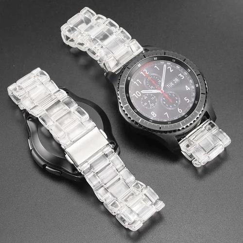 Jual STRAP TALI RESIN TRANSPARAN SAMSUNG GALAXY WATCH S3 S4 FRONTIER / 46MM  - Jakarta Utara - Jktmanshop | Tokopedia