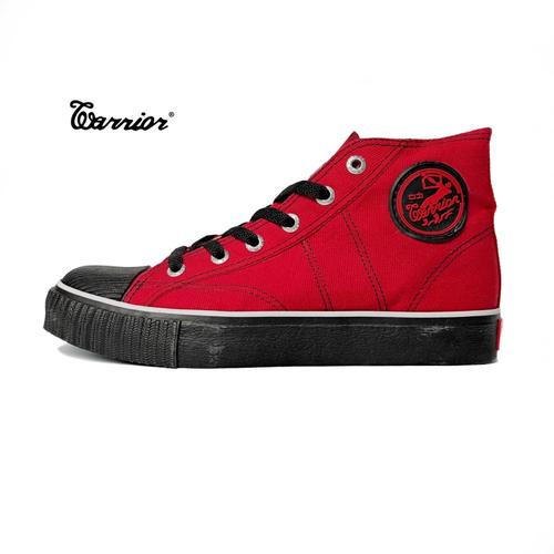 Foto Produk Sepatu Warrior Classic High Merah Hitam dari sepatu kodachi