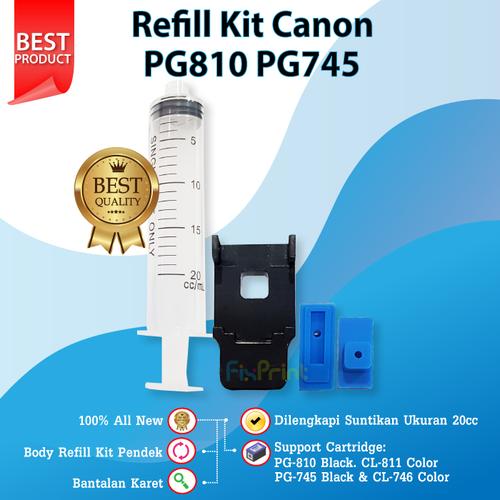 Foto Produk Refill Toolkit Penyedot Cartridge Canon Pendek 810 811 47 57 745 746 - Model Rendah dari FixPrint Jakarta