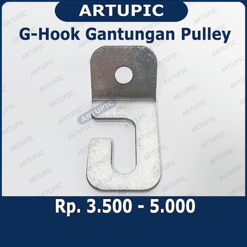 Gambar G-Hook Gantungan Pulley Puley G Hook Cocok untuk Pulley Hand Winch dari Artupic Peralatan Peternakan PT Kota Tangerang Selatan Tokopedia