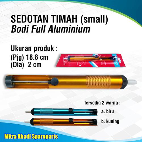 Foto Produk Pompa Sedot Timah/Desoldering Pump Kecil/Small 18.8 cm - Kuning dari Mitra Abadi Spareparts