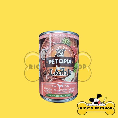 Gambar Petopia Dogfood Wetfood Makanan Anjing 380gram - Lamb dari Rick's Petshop Jakarta Barat Tokopedia