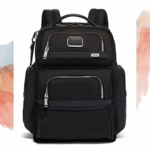 Brief Pack Chrome Black Ransel Backpack 