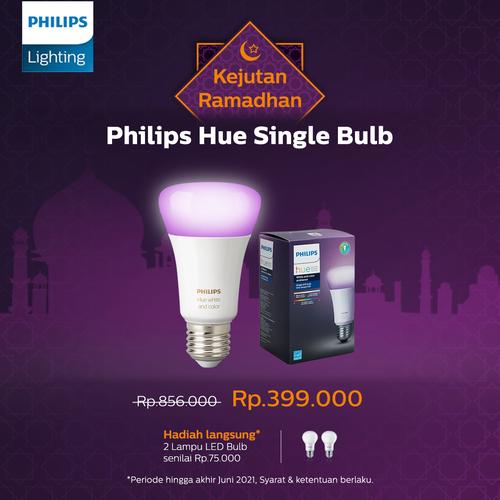 Foto Produk Philips Hue 10W A60 E27 Single Bulb dari Philips Lighting ID