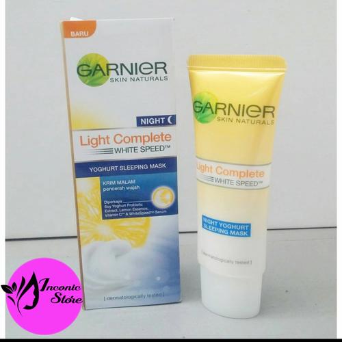 Jual Garnier Light Complete Yoghurt Sleeping Mask Night Cream 20ml Kota Surabaya Inconic Store Tokopedia