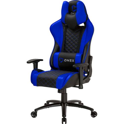 Foto Produk ONEX GX3 Gaming Chair Premium Quality Kursi Game Gamer Office School - Navy Blue dari Click & Go