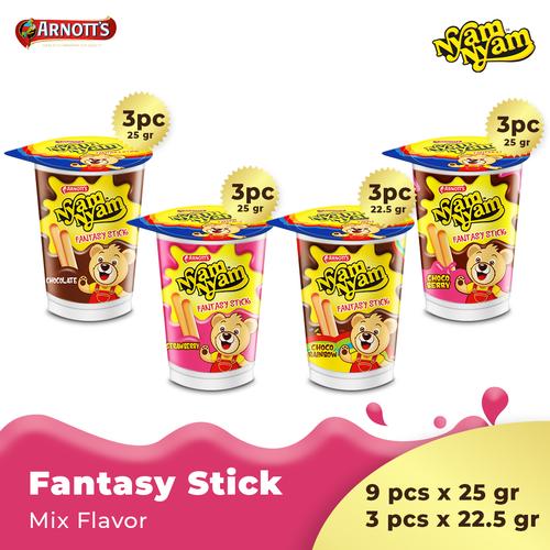 Foto Produk Arnott's Nyam-Nyam Fantasy Stick Mix Flavor dari Arnott's Store
