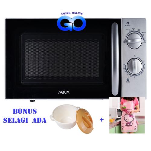 Jual Microwave LOW WATT AQUA Harga Promo AEM S1112S Piring Bisa Muter Jakarta Selatan GOJEK