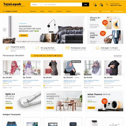 Foto Produk Source Code MarketPlace Pro Multi Vendor Seller Online Shop Script dari CNK PONCOL 2