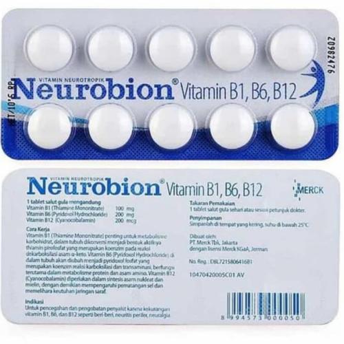 Jual Neurobion Putih 10 Tabletper Strip Vitamin Saraf Utk Kesemutan Jakarta Barat Gesper77 Tokopedia