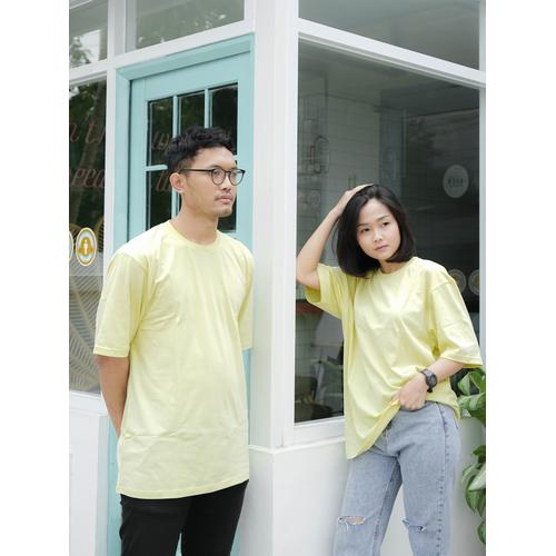 Foto Produk Kaos Polos Oversize Cotton combed 30s Premium Korean T-shirt (NEO) dari Superdigna_store