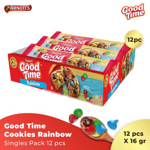 Foto Produk Good Time Cookies Rainbow Singles - PACK (12 Pcs) dari Arnott's Store