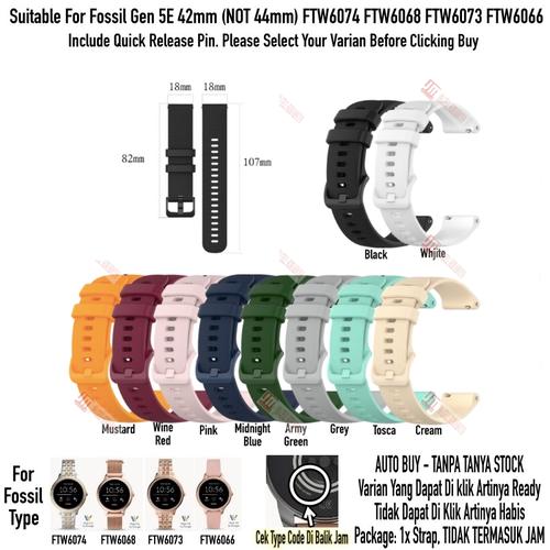 Jual Tali Jam 18mm Watch Strap Fossil 