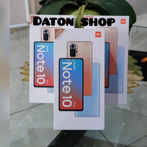 Foto Produk XIAOMI REDMI NOTE 10 PRO 8/128 RAM 8GB ROM 128GB GARANSI RESMI - GREY dari Daton shop
