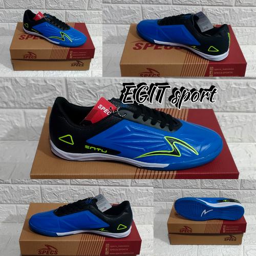 Foto Produk SEPATU FUTSAL ACCELERATOR SPECS SATU - Blue Black1, 38 dari TOKO EGIT SPORT